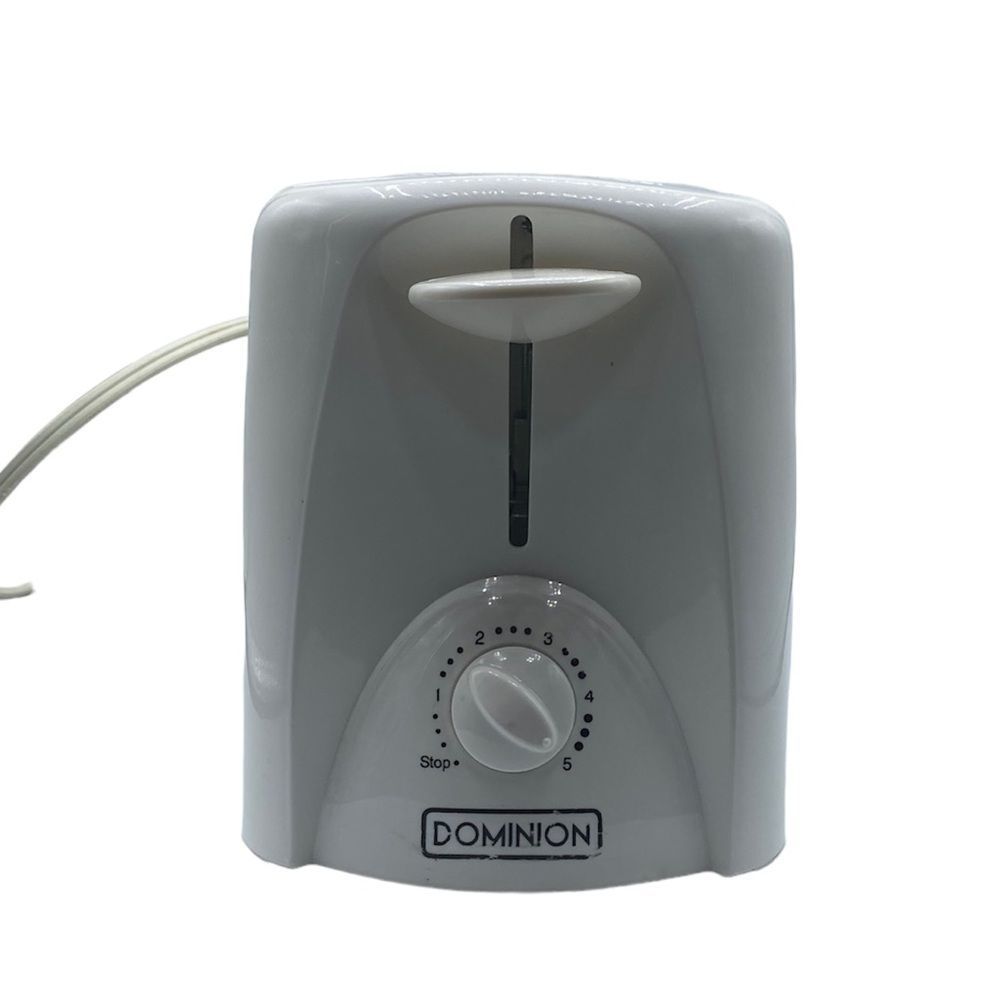DOMINION 2-Slice Toaster with Shade Control Slide-Out Crumb Tray Auto-Shutoff...